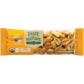 Taste Of Nature Barretta Alle Arachidi Bio Vegan Adulti Alto Contenuto Di Fibre 40 g