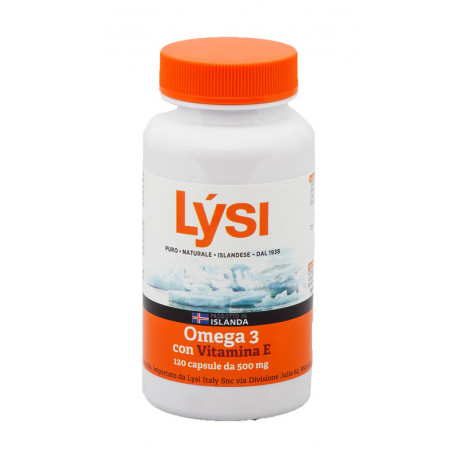 Omega 3 Vitamina E 120 Capsule Lysi