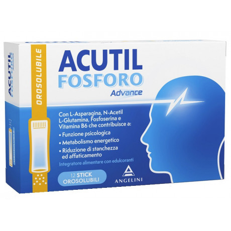 Acutil Fosforo 12stick Orosolubile