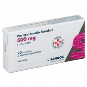 Paracetamolo Sand 20 Compresse 500mg