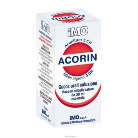 Acorin Gocce Orali S/alcol 30ml