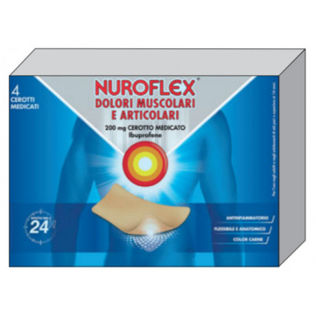 Nuroflex Dolori Musc 4 Cerotto 200mg