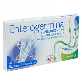 Enterogermina Uso Orale 10 Flaconcino 2mld/5ml