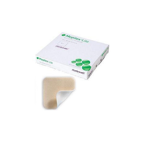 Schiuma Di Poliuretano Assorbente Sottile Con Strato Di Contatto In Silicone Morbido Mepilex Lite 15x15 5 Pezzi