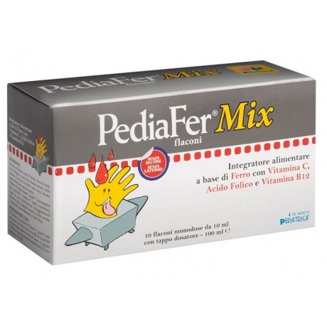 Pediafer Mix 10 Flaconcino 10ml