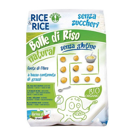 Rice&rice Bolle Di Riso Al Naturale 150 g Senza Lievito