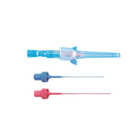 Mandrino Otturatore Per Ago Cannula Monovia 22 Gauge Blu