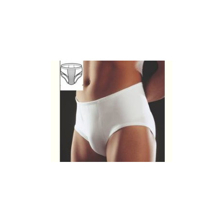 Slip Uomo Wellness 651 Ernia Medio Bianco 90 Cm