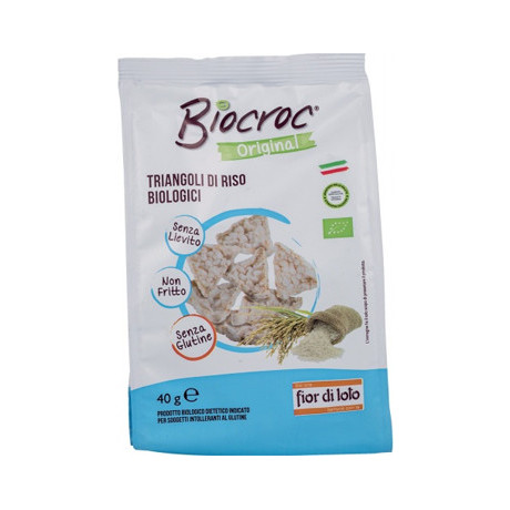Biocroc Triangoli Di Riso Bio 40 g