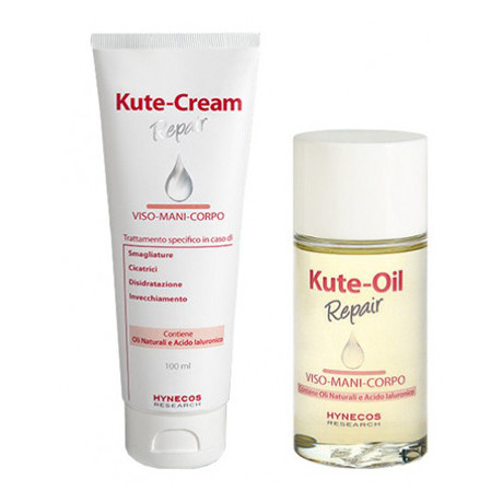 Combinata Kute Oil Repair 60 ml + Kute Cream Repair 100 ml