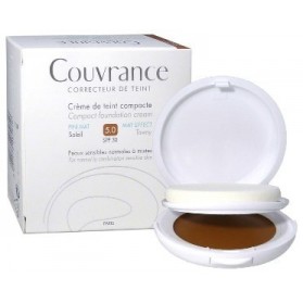 Eau Thermale Avene Couvrance Crema Compatta Colorata Nf Oil Free Sole 9,5 g