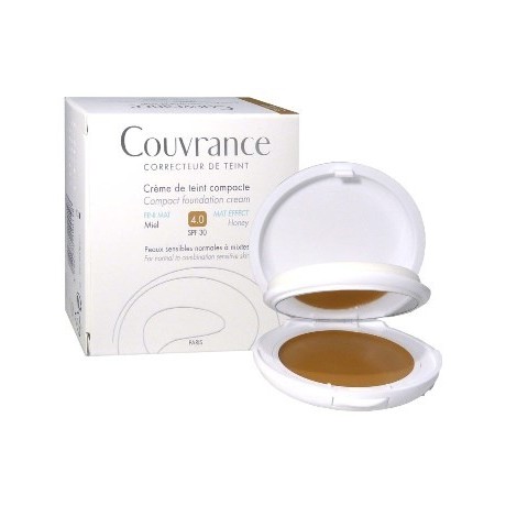 Eau Thermale Avene Couvrance Crema Compatta Colorata Nf Oil Free Miele 9,5 g