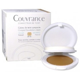 Eau Thermale Avene Couvrance Crema Compatta Colorata Nf Oil Free Naturale 9,5 g