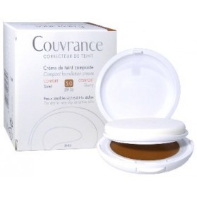 Eau Thermale Avene Couvrance Crema Compatta Colorata Nf Comfort Sole 9,5 g