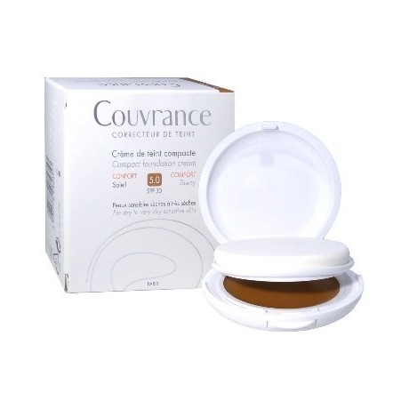 Eau Thermale Avene Couvrance Crema Compatta Colorata Nf Comfort Sole 9,5 g