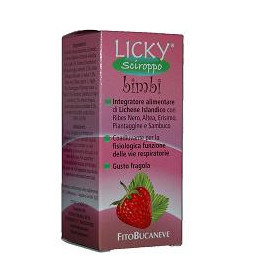 Licky Sciroppo Bambini Fragola 150 ml