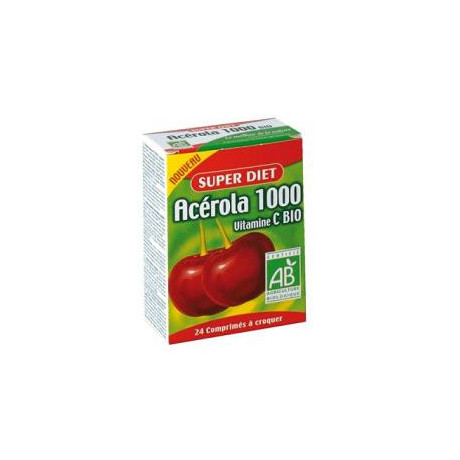 Superdiet Acerola 1000 Vitamina C Bio 24 Compresse