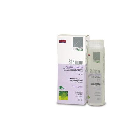 Max Hair Vegetal Shampoo Capelli Grassi 200 ml