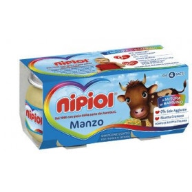 Nipiol Omogeneizzato Manzo 80 g 2 Pezzi