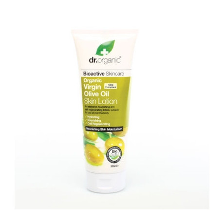 Dr Organic Olive Oil Olio Di Oliva Skin Lotion Lozione Corpo 200 ml