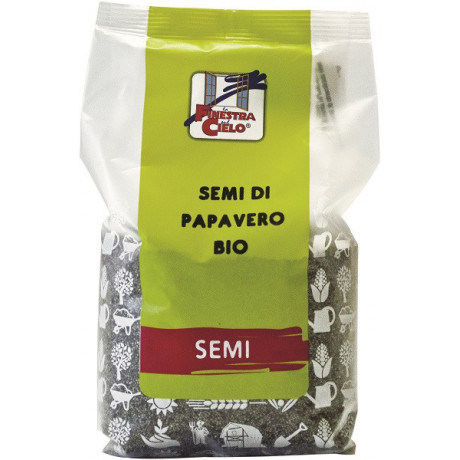 Fsc Semi Di Papavero Bio Adulti Alto Contenuto Di Fibra 250 g