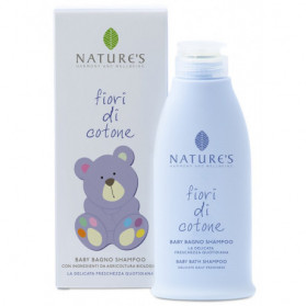 Natures Fiori Di Cotone Baby Bagno Shampoo