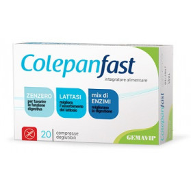 Colepanfast 20 Compresse 400 mg