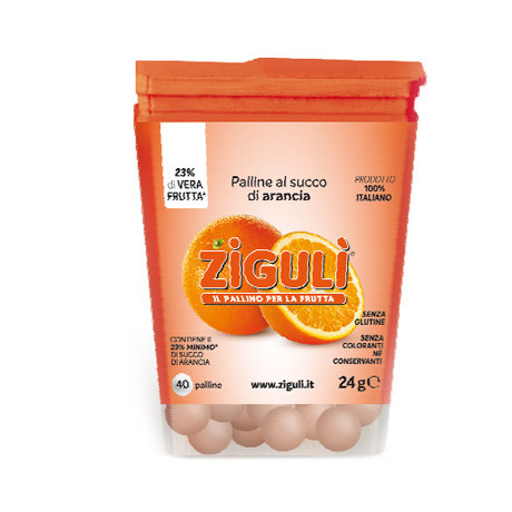 Ziguli Arancia 40 Palline 24 g