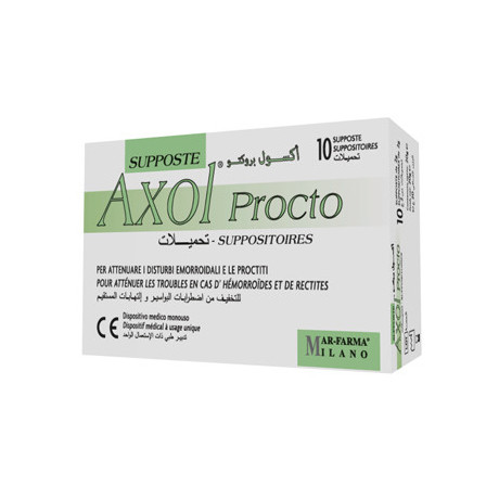 Axol Procto 10supposte 2g