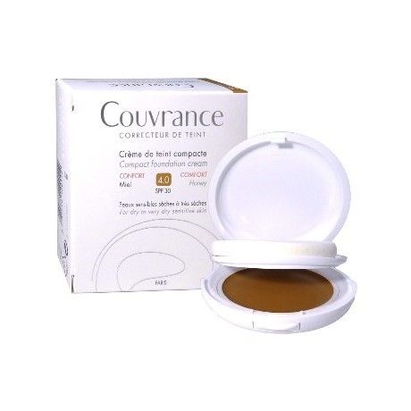 Eau Thermale Avene Couvrance Crema Compatta Colorata Nf Comfort Miele 9,5 g