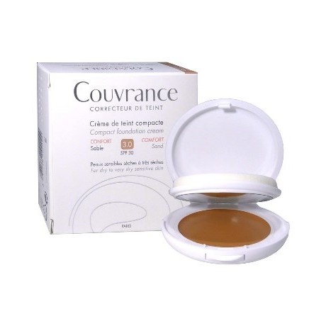 Eau Thermale Avene Couvrance Crema Compatta Colorata Nf Comfort Sabbi 9,5 g