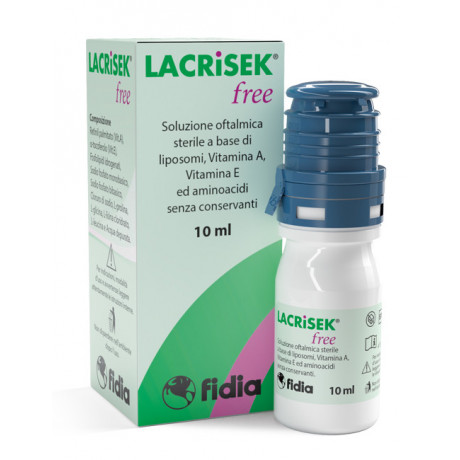 Lacrisek Free Soluzione Oftalmica Senza Conservanti 10 ml