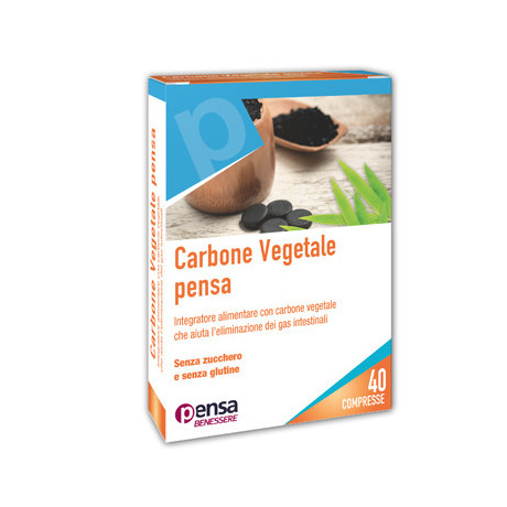 Carbone Vegetale Pensa 40 Compresse