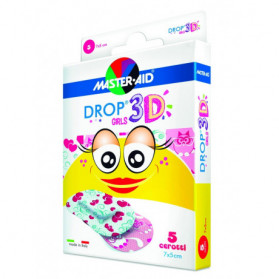 M-aid Drop3d Girl Cerotto 7x5 5pz