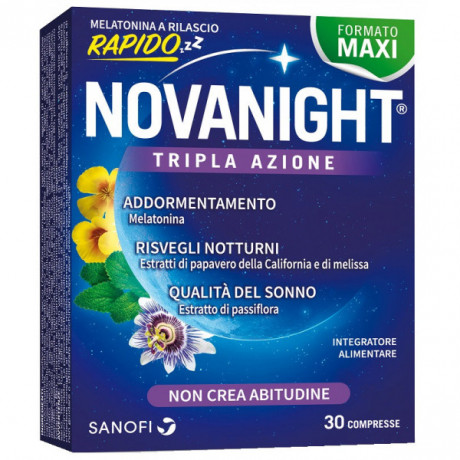 Novanight 30 Compresse Rilascio Rap