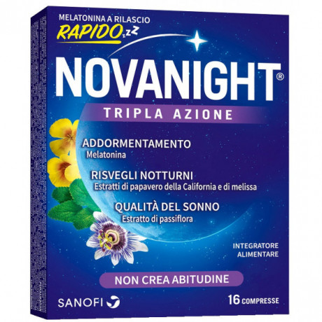 Novanight 16 Compresse Rilascio Rap