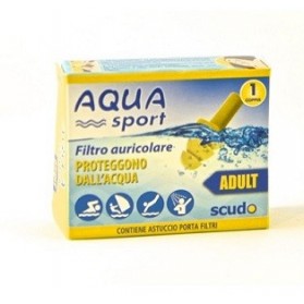 Filtro Auricolare Per Adulto Earplug Scudo Aquasport 2 Pezzi