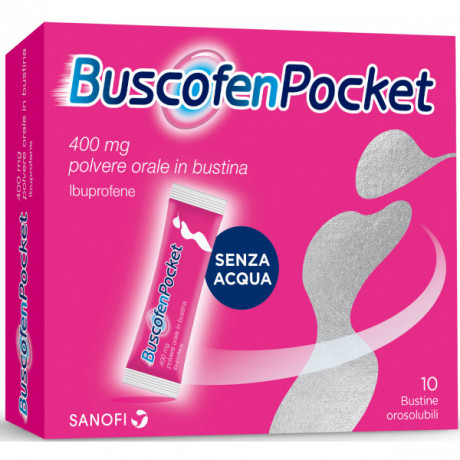 Buscofenpocket Uso Orale 10 Bustine 400mg