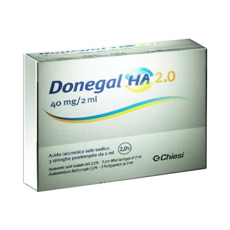 Donegal Ha 2.0 Siringa 40mg 2ml3pz