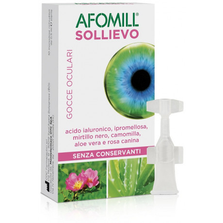 Afomill Sollievo Gocce Occhi 10f