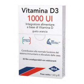 Vitamina D3 1000 UI 30film Ora