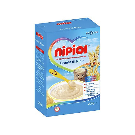 Nipiol Cereali Crema Riso 200