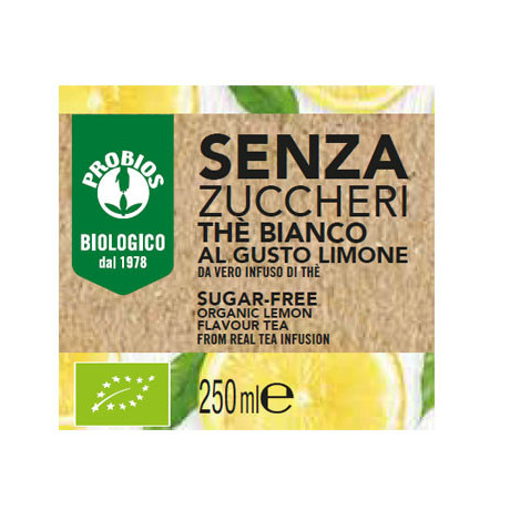 The' Bianco Limone S/zucc250ml