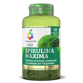 Spirulina Maxima 120 Compresse Colour