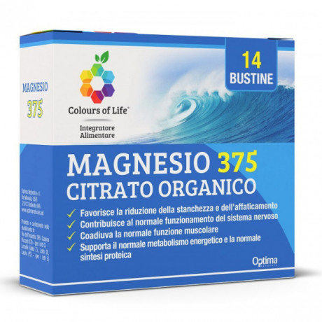 Magnesio 375 Citr 14 Bustine Colou