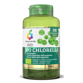 Bio Chlorella 200 Compresse Colours