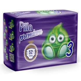 Pillo Premium Dryway Midi 52pz