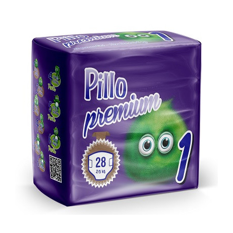 Pillo Premium Newborn 28pz