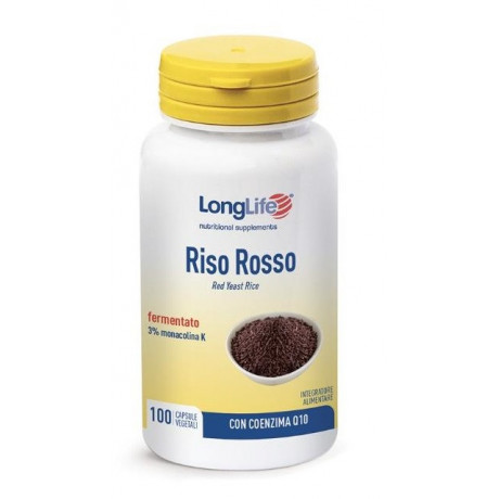 Longlife Riso Rosso 100 Capsule Veg