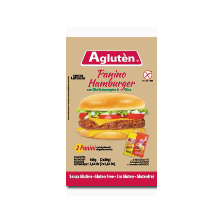 Agluten Panino Hamburger 160g